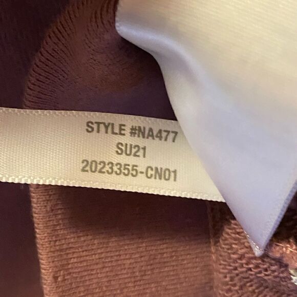 MADEWELL Dip-Dye (Re)sourced Cotton Swing Sweatshirt Mauve Pink Women’s Small - Picture 11 of 11